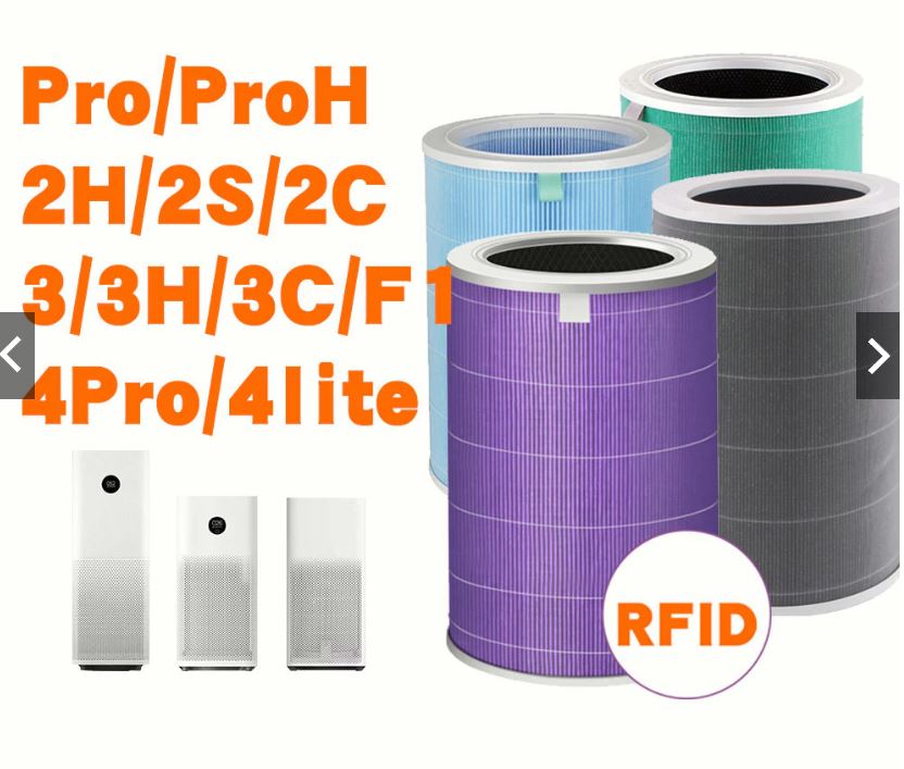 Air Purifier Replacement Filter for MI 1 Pro 2C 2S 2H 3 3H 3C ProH 4lite F1 4Compact